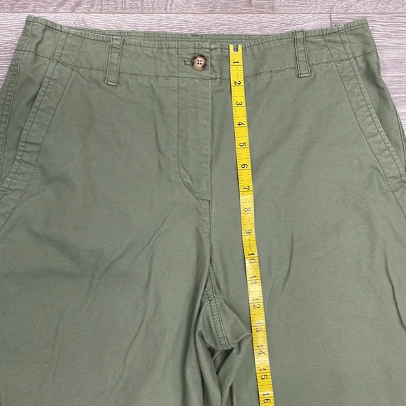 NWOT Talbots Relaxed Pants Olive Green 10 - Picture 9 of 14